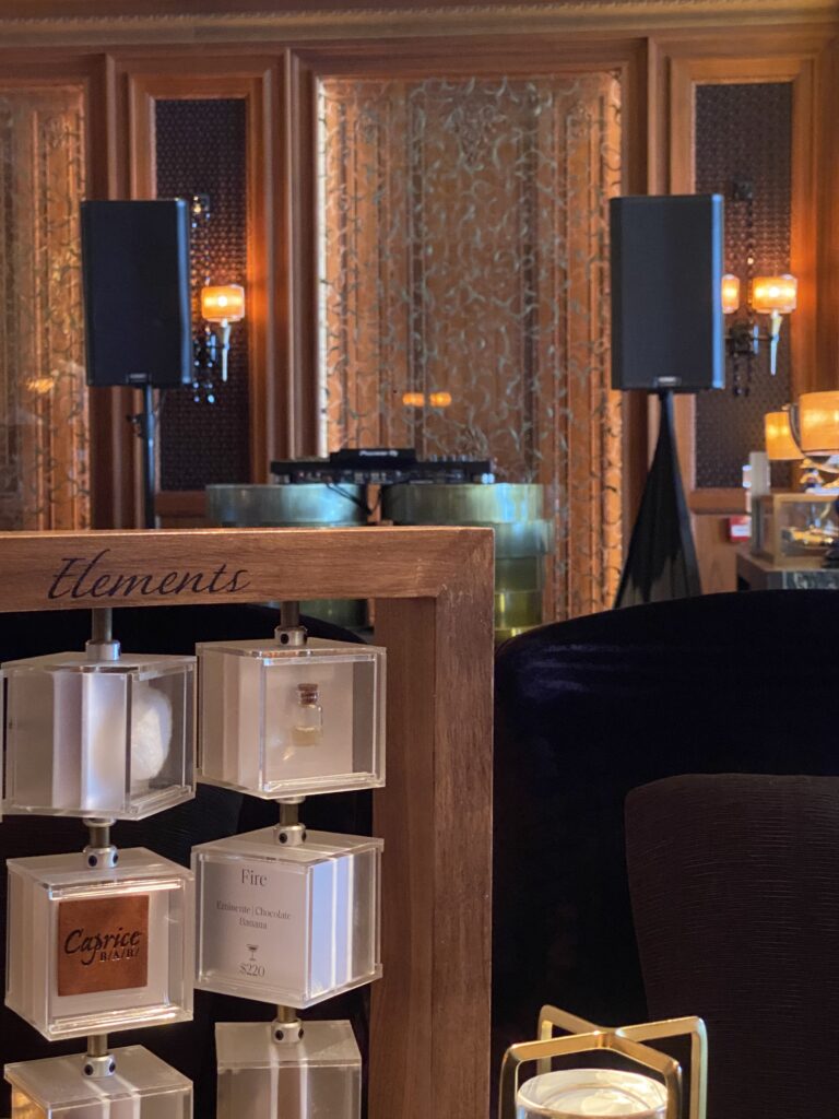 qsc speaker hotel dj bar rental